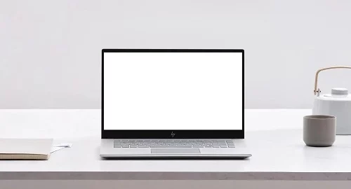 Laptop Putih